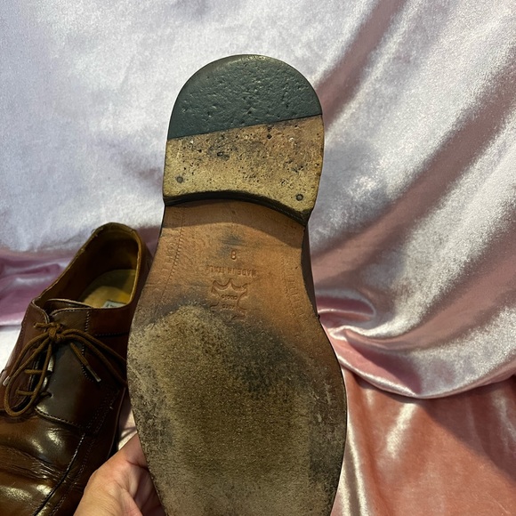 Mercanti Fiorentini cognac leather.